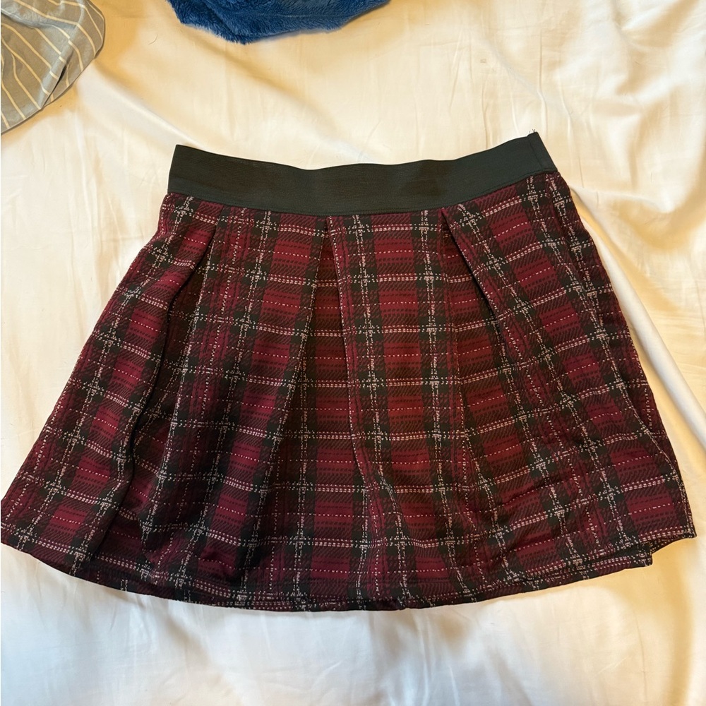 Plaid skirt